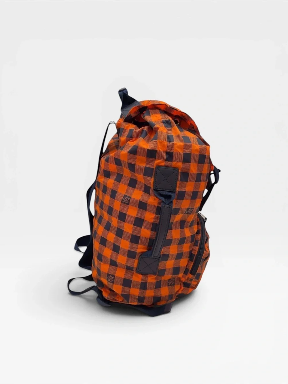 Louis Vuitton Damier Aventure Backpack orange Navy Blue